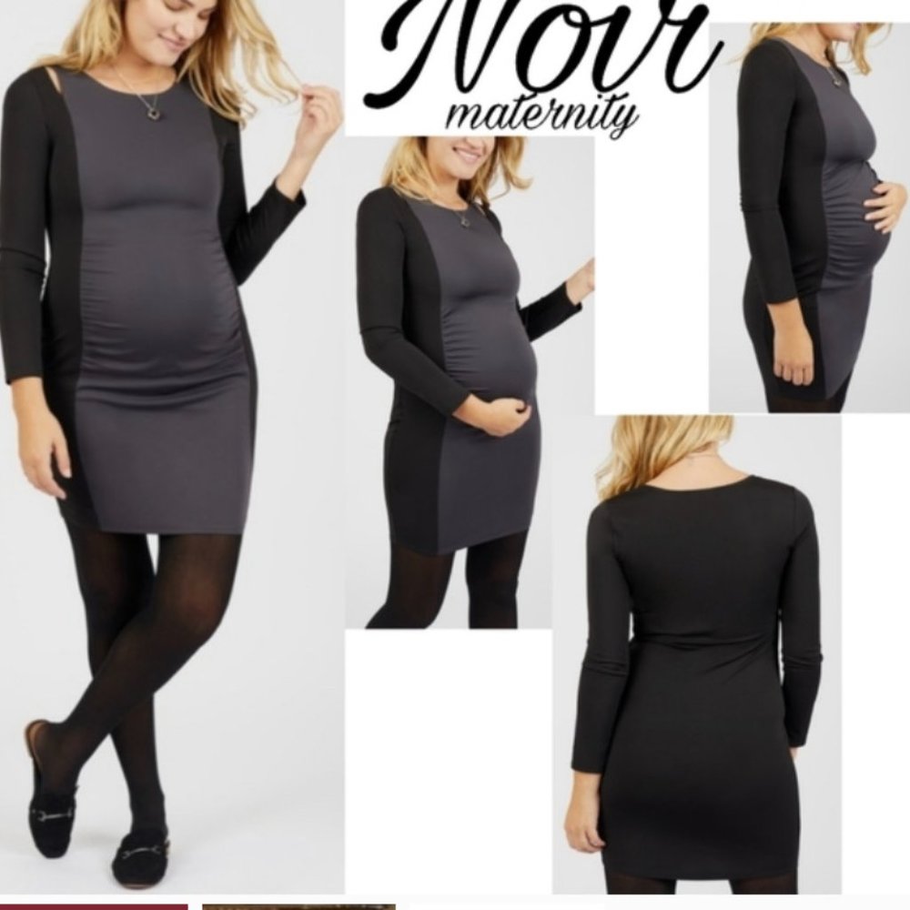 Noir Maternity Dress - Size Small